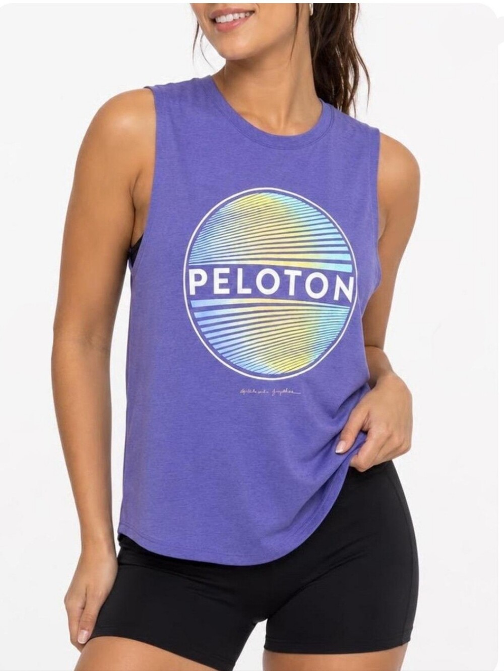 SPIRITUAL GANGSTER Peloton Iris Active Muscle Tank
